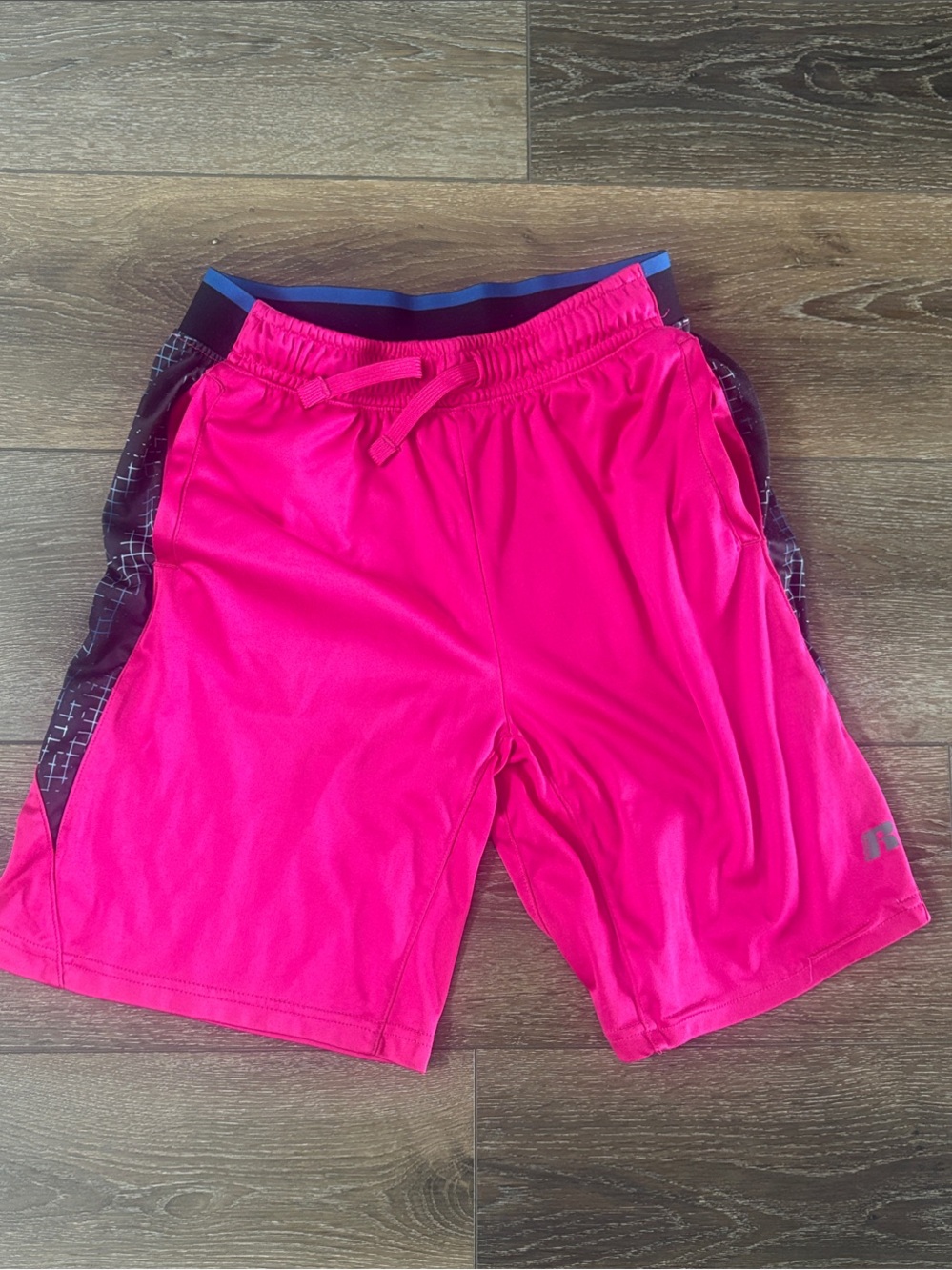 Russell  Pink Boys Athletic Shorts